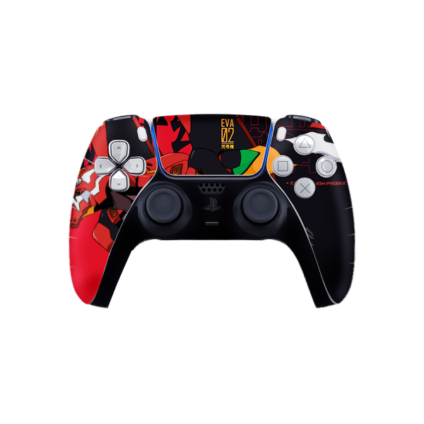 Evangelion Eva 02 Skin Playstation 5 DualSense Full