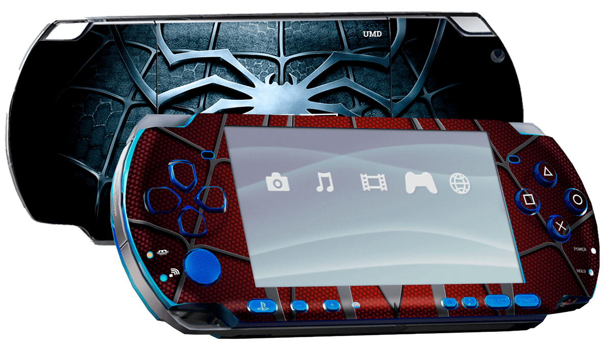 Spiderman Black Skin Playstation Portable (PSP) Xonebrand