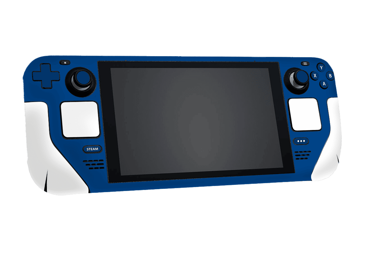 Mate Azul & Blanco Steam Deck Skin