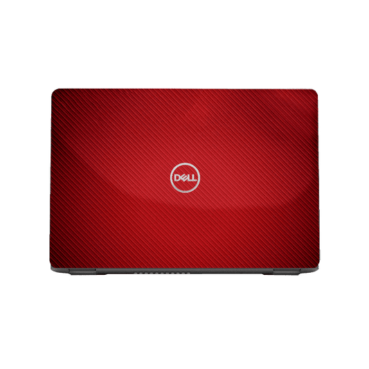 Fibra Carbono Rojo Dell Inspiron Skin