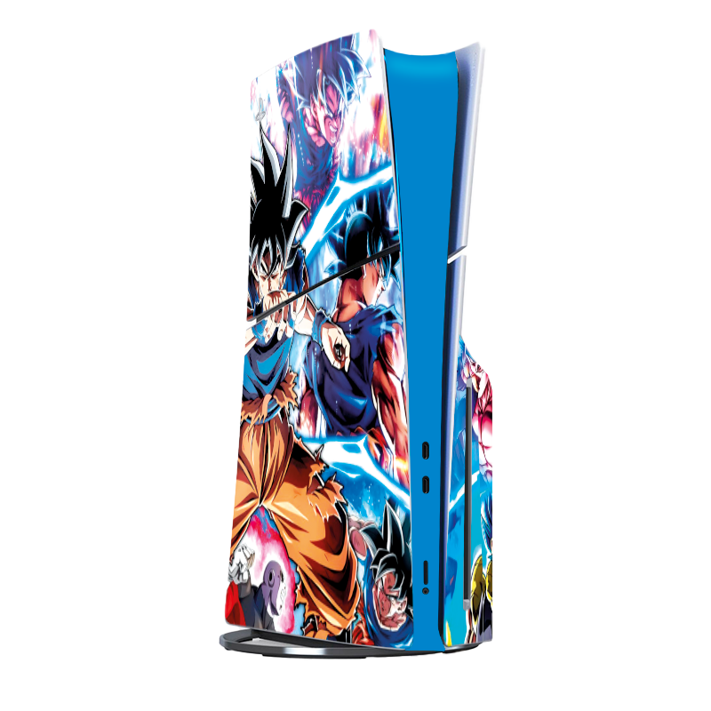 Dragon Ball Goku Super Skin Playstation 5 Slim Xonebrand