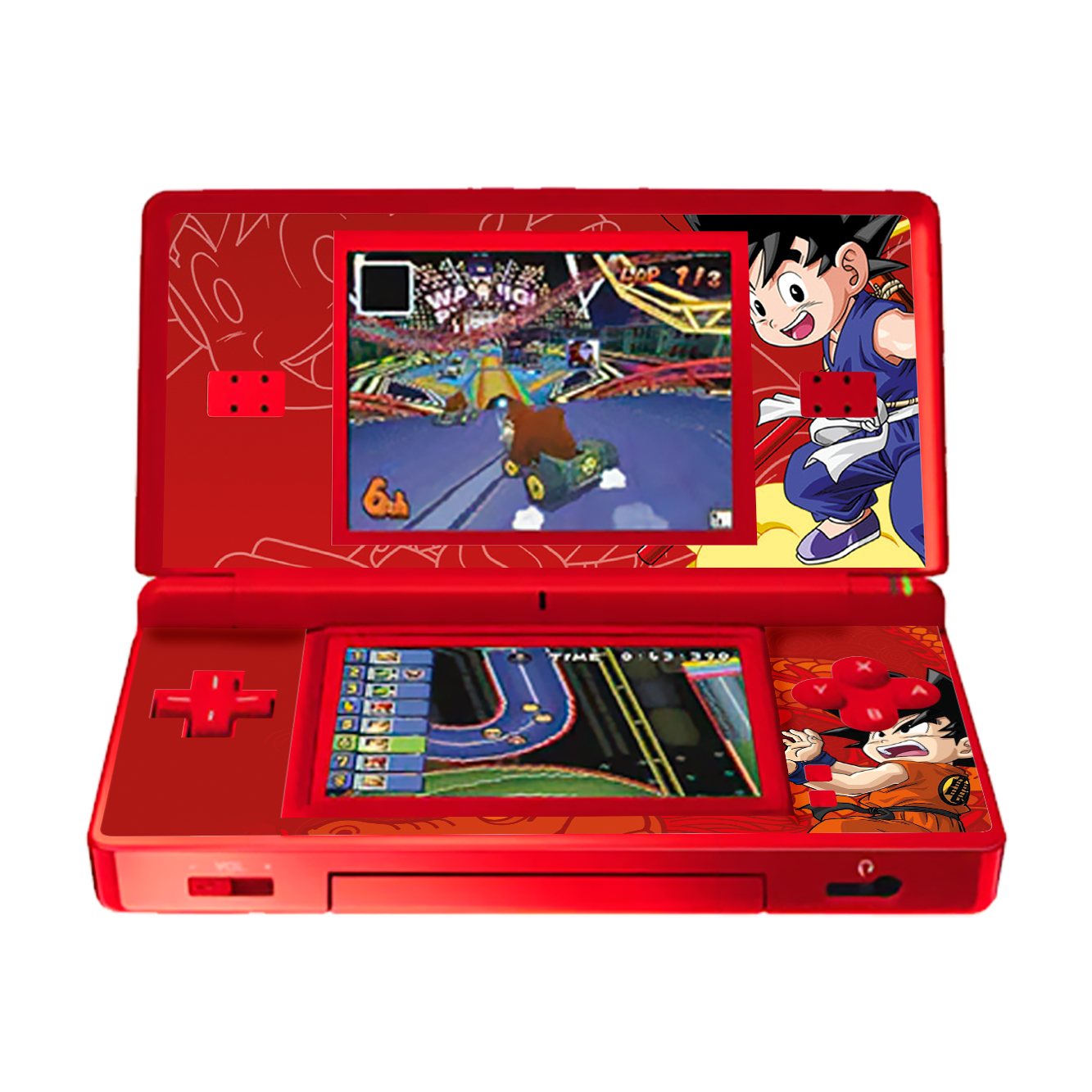 Dragon Ball Skin Nintendo DS Lite Xonebrand