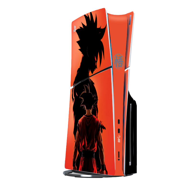 Dragon Ball Gok Skin Playstation 5 Slim Xonebrand