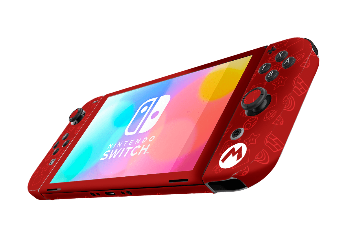 Mario Bros Skin Nintendo Switch OLED (2021) Xonebrand