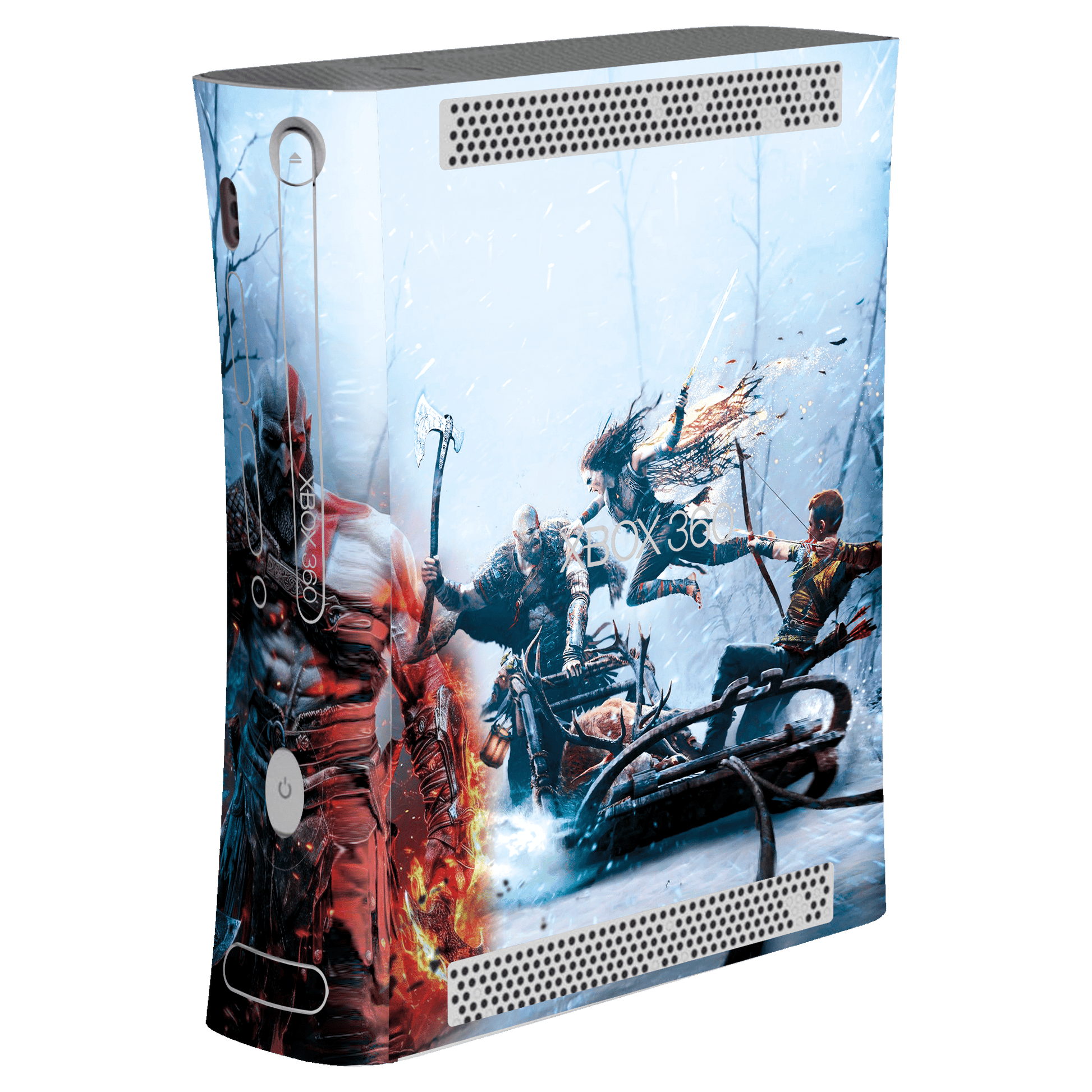 God of War Ragnarok Skin Xbox 360 Fat