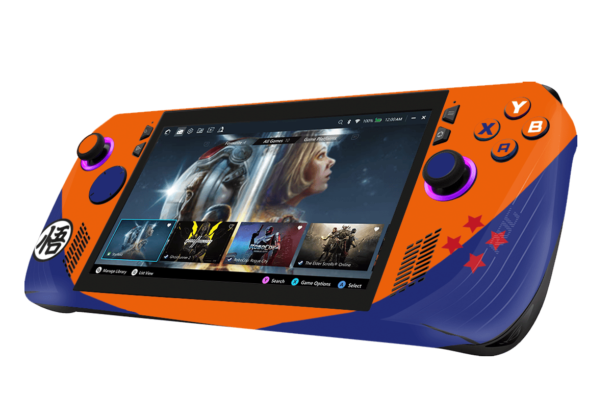 Skin para ASUS Rog Ally X edición Dragon Ball Goku – Xonebrand