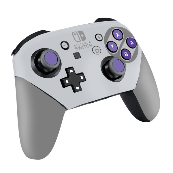 SNES Skin Nintendo Switch Pro Controller Xonebrand