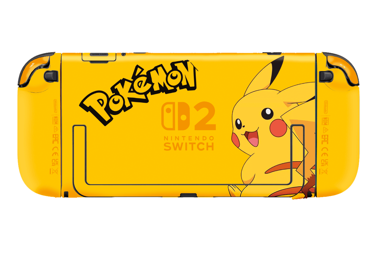 Pokemon Pikachu Skin Nintendo Switch 2 (2025)