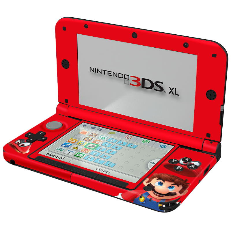 Super Mario Odyssey Nintendo 3DS XL 2015 Skin