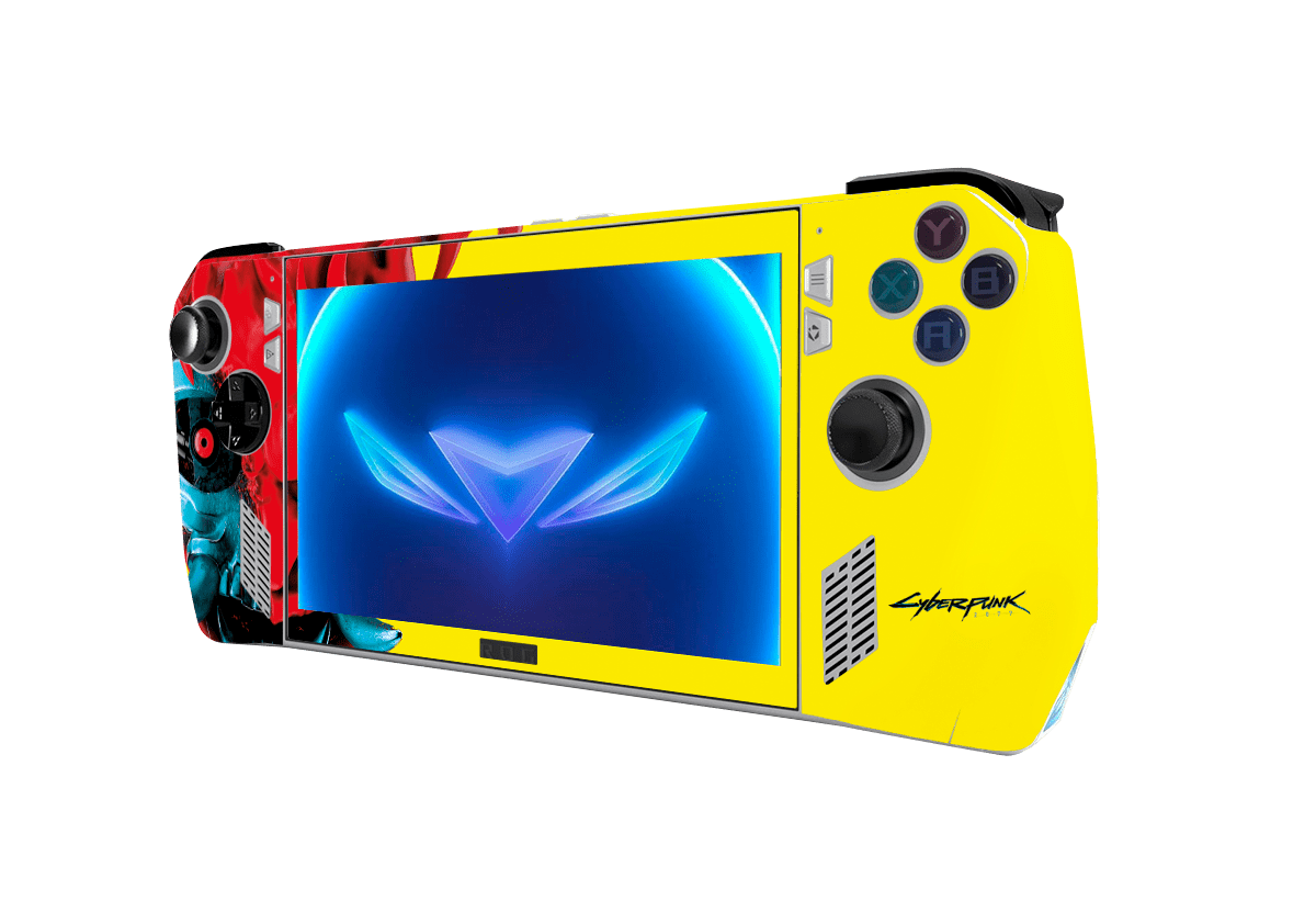 Cyberpunk Asus Rog Ally Handheld Gaming Computer Skin