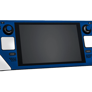 Mate Azul & Blanco Steam Deck Handheld Gaming Computer Skin