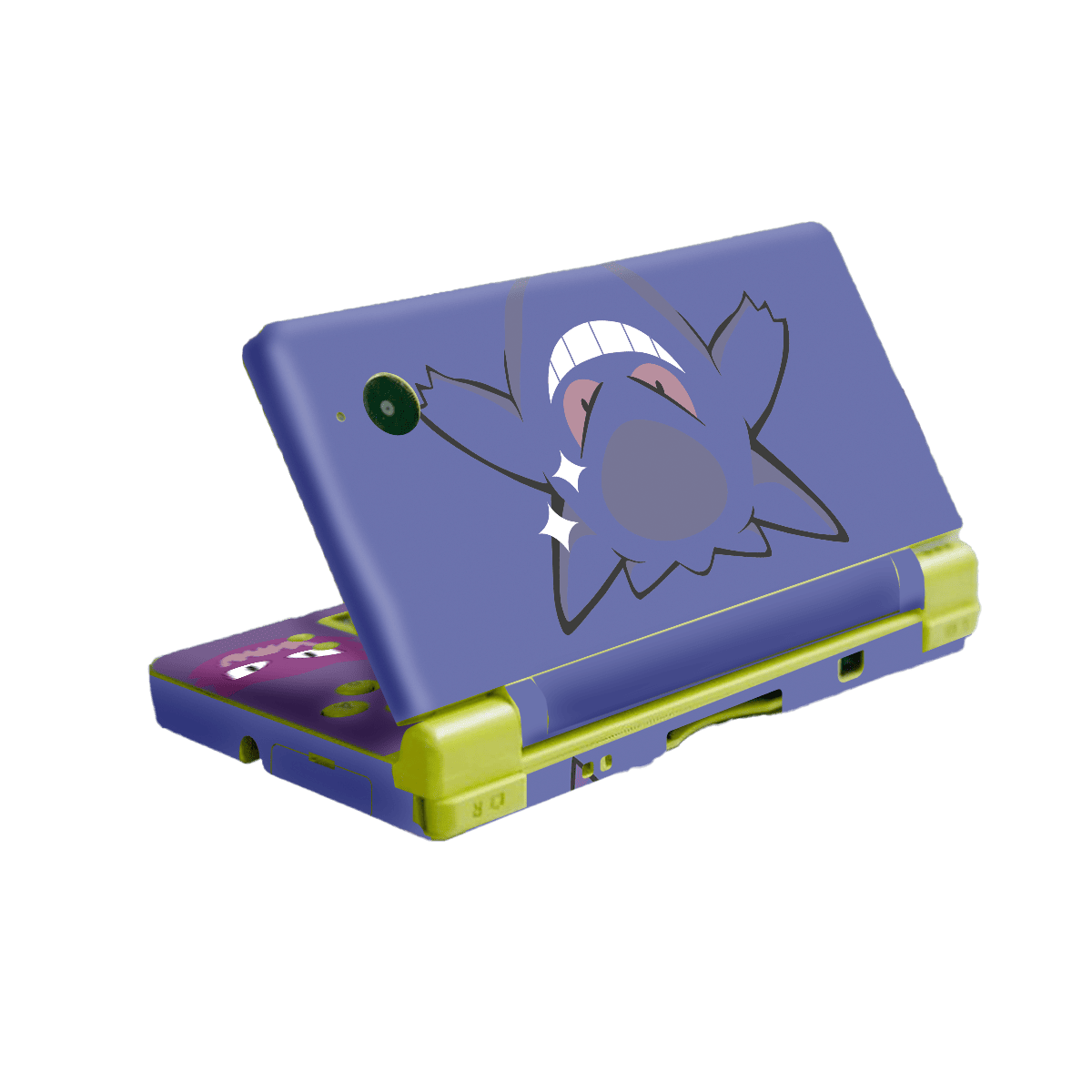 Pokemon Gengar Nintendo DSI XL 2010 Skin