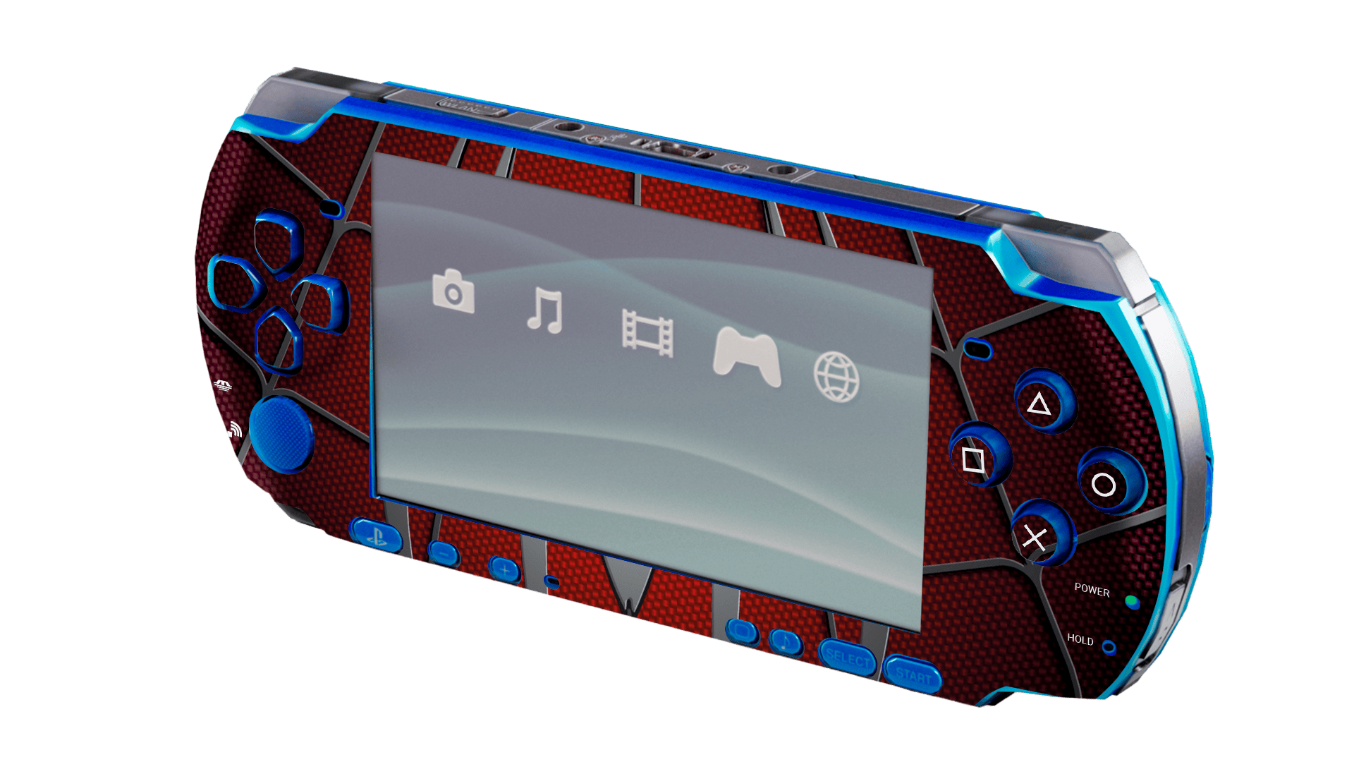 Spiderman Black Skin Playstation Portable (PSP) Xonebrand