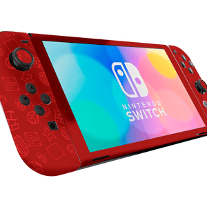 Mario Bros Iconos Nintendo Switch Oled (2021) Skin