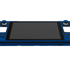 Mate Azul & Blanco Steam Deck Handheld Gaming Computer Skin