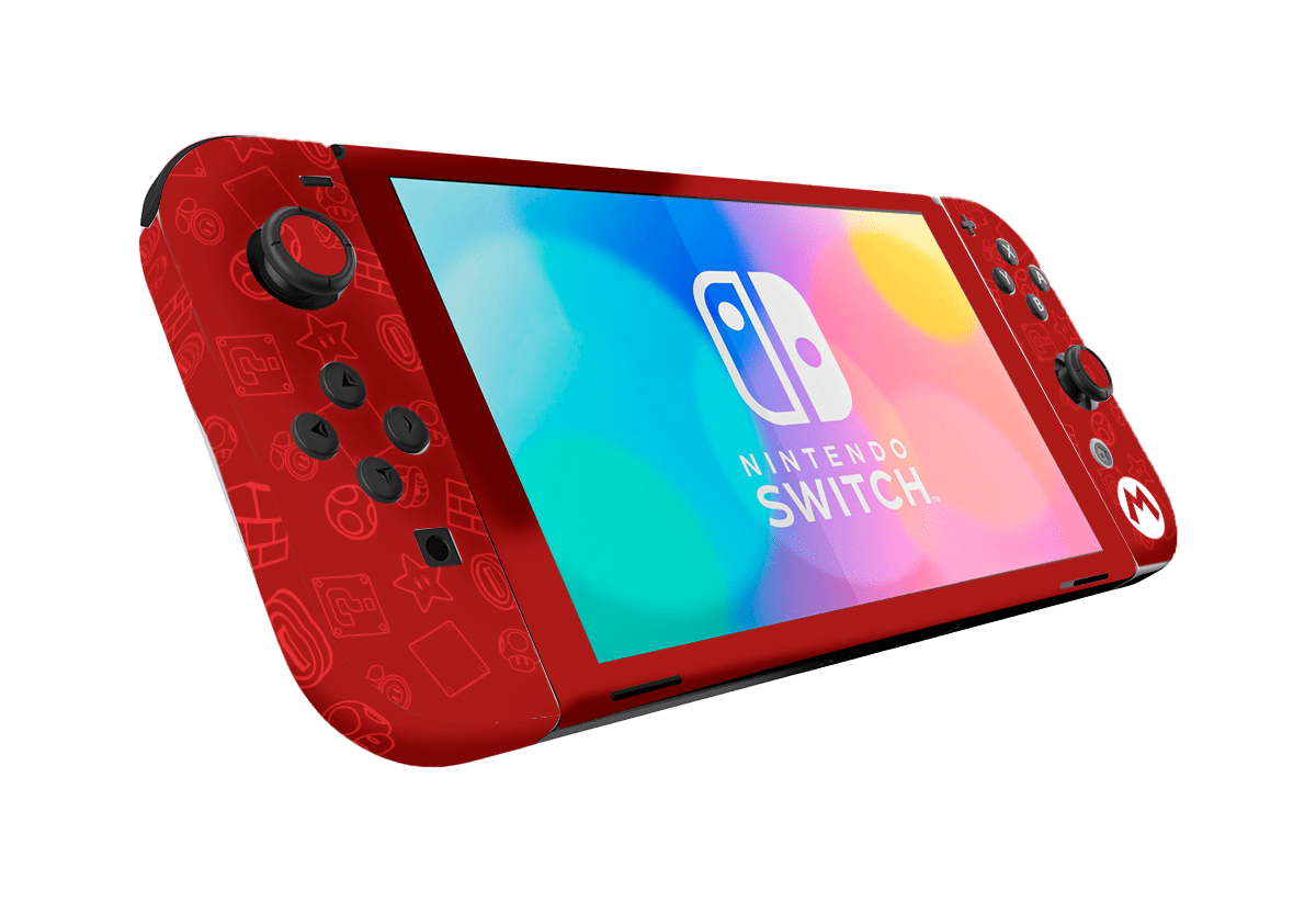 Mario Bros Skin Nintendo Switch OLED (2021) Xonebrand