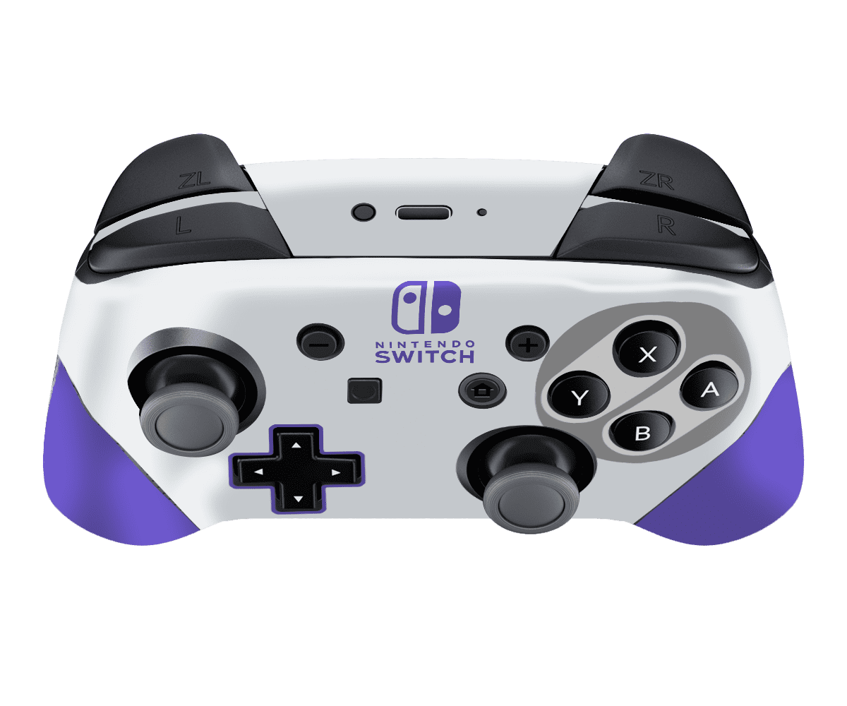 SNES Skin Nintendo Switch Pro Controller