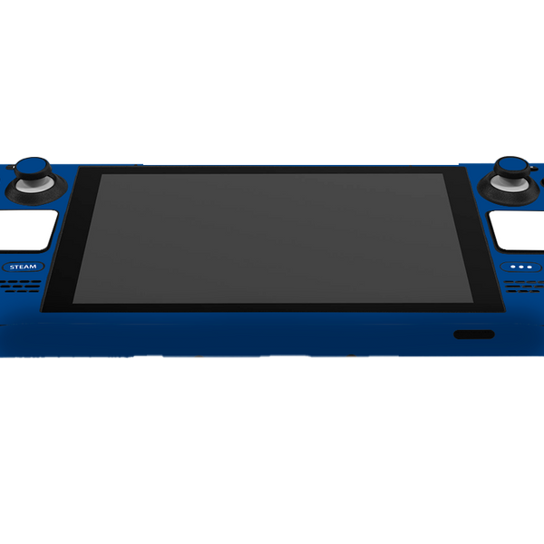 Matte Blue & White Steam Deck Skin Xonebrand