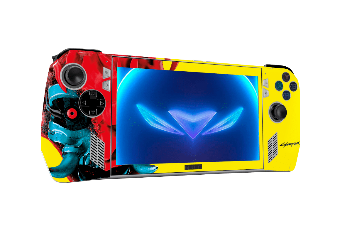 Cyberpunk Asus Rog Ally Handheld Gaming Computer Skin