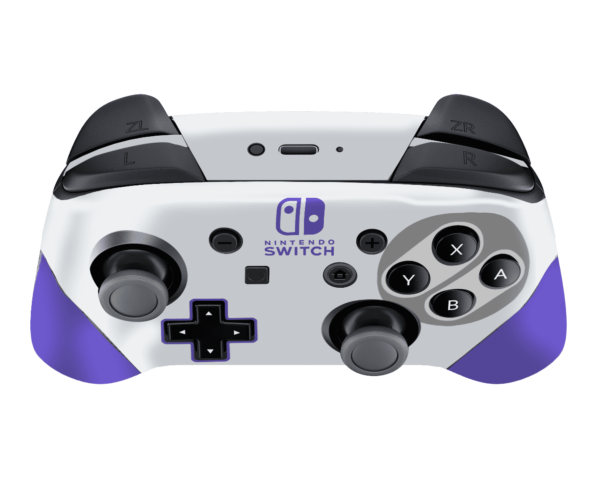 SNES Nintendo Switch Pro Control Skin