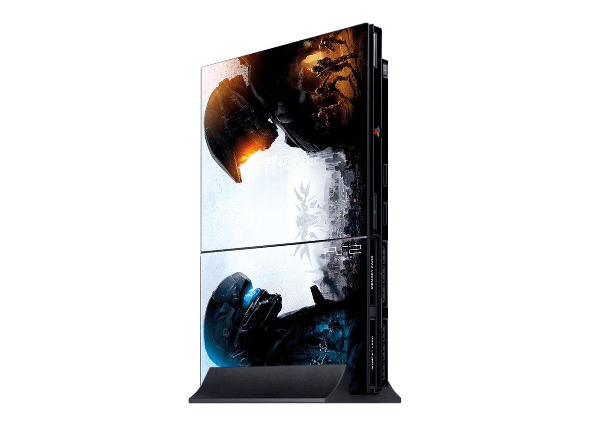 Halo Skin Playstation 2 Slim Xonebrand