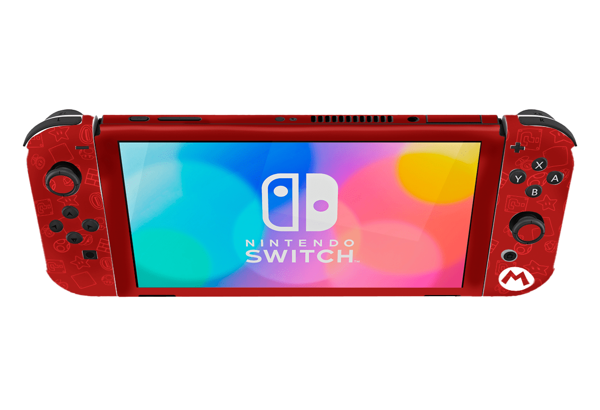 Mario Bros Skin Nintendo Switch OLED (2021) Xonebrand