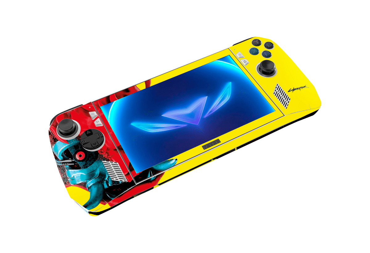 Cyberpunk Asus Rog Ally Handheld Gaming Computer Skin