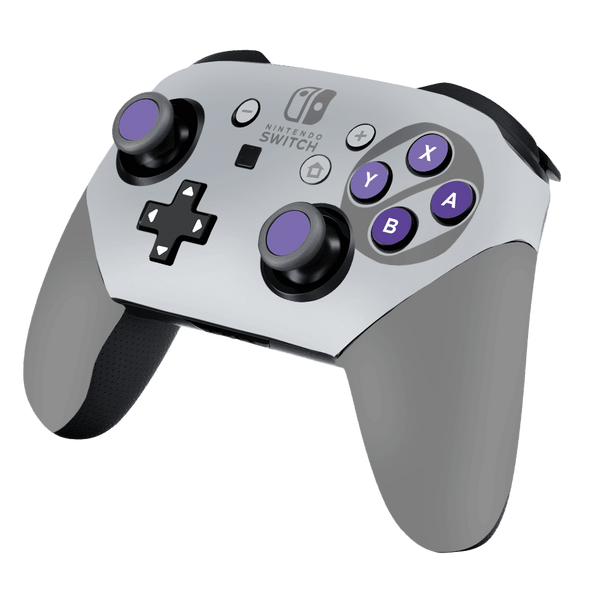 SNES Skin Nintendo Switch Pro Controller Xonebrand