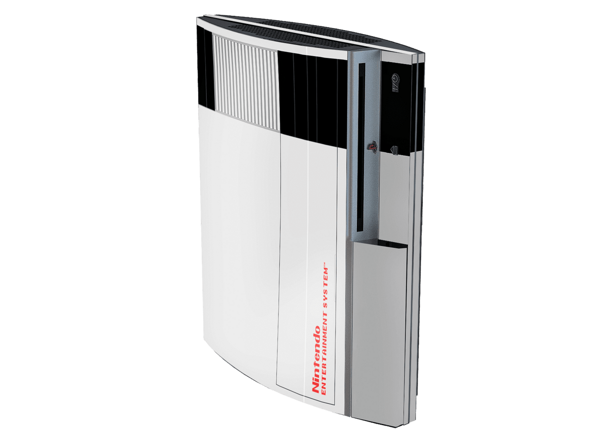 NES Skin Playstation 3 Fat Xonebrand