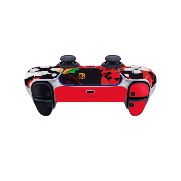 Evangelion Eva 02 Skin Playstation 5 DualSense Full Xonebrand