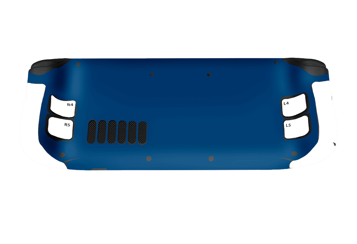 Mate Azul & Blanco Steam Deck Skin