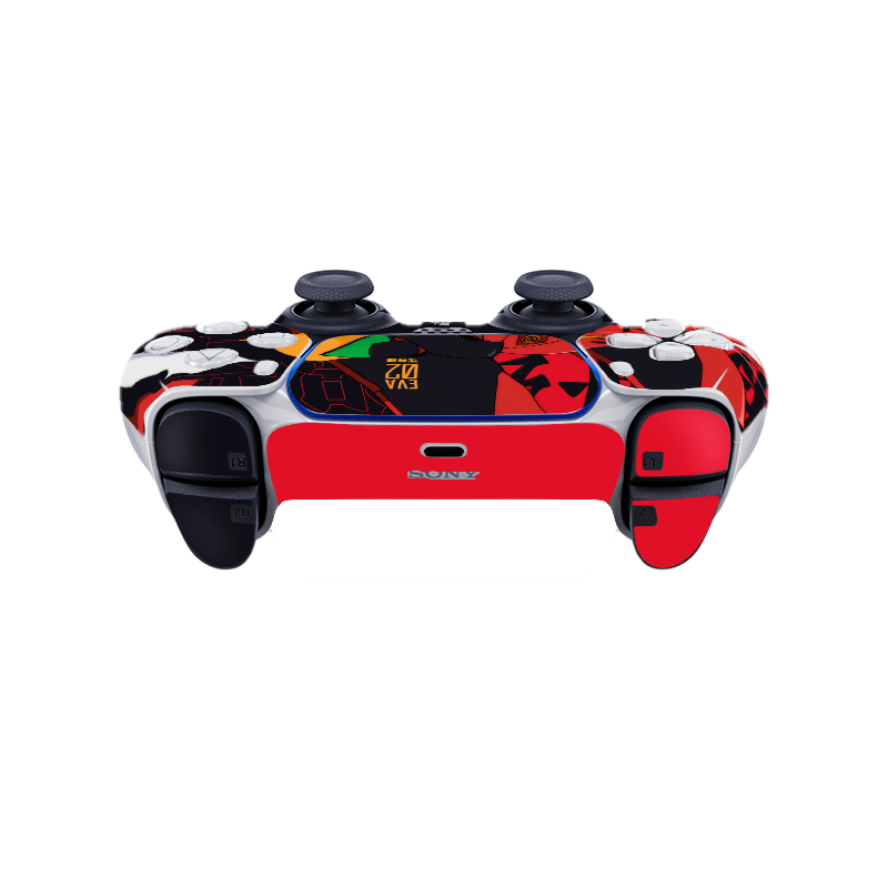Evangelion Eva 02 Skin Playstation 5 DualSense Full