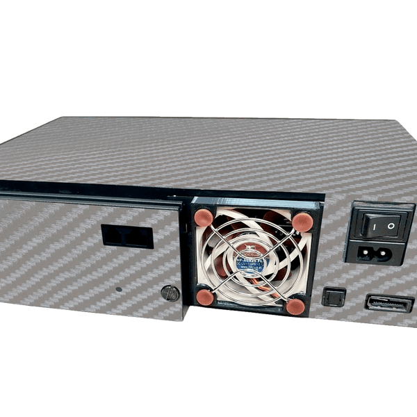 Fibra Carbono Gris Skin Playstation 2 Fat