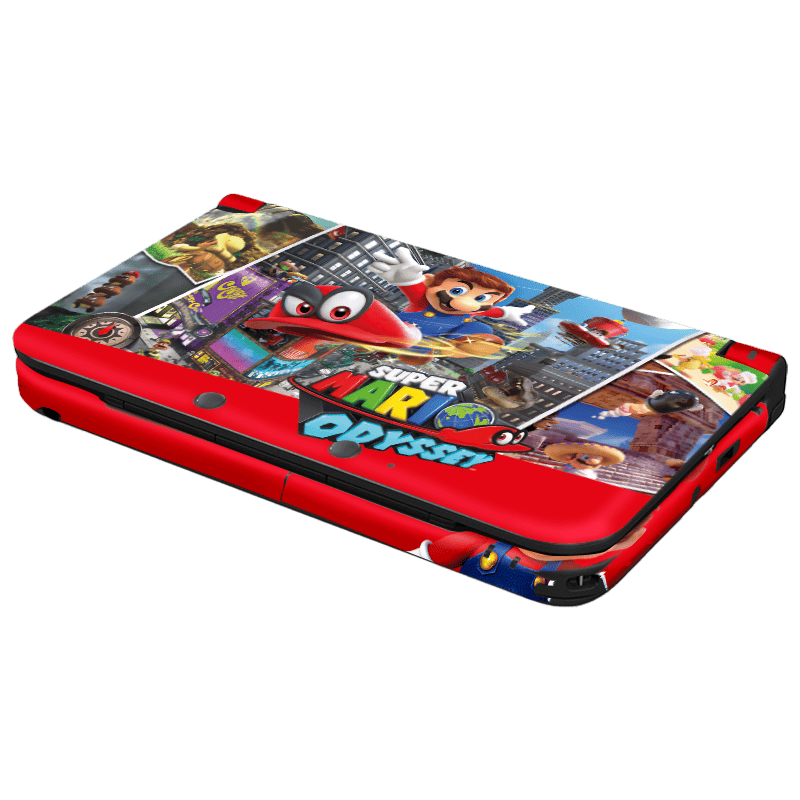 Super Mario Odyssey Nintendo 3DS XL 2015 Skin