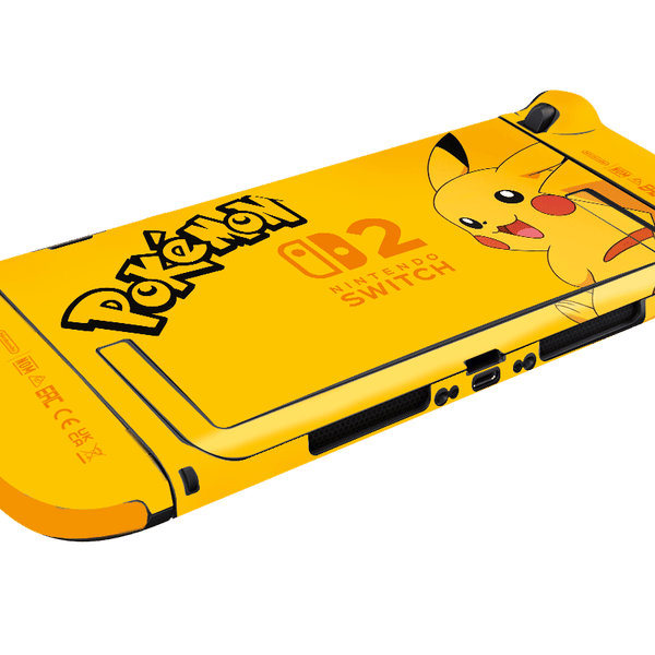 Pokemon Pikachu Skin Nintendo Switch 2 (2025) Xonebrand