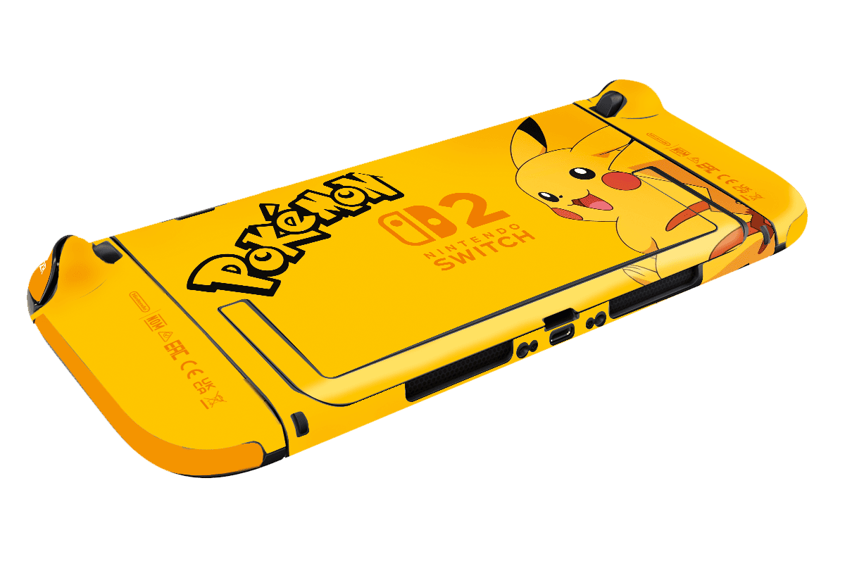 Pokemon Pikachu Skin Nintendo Switch 2 (2025) Xonebrand