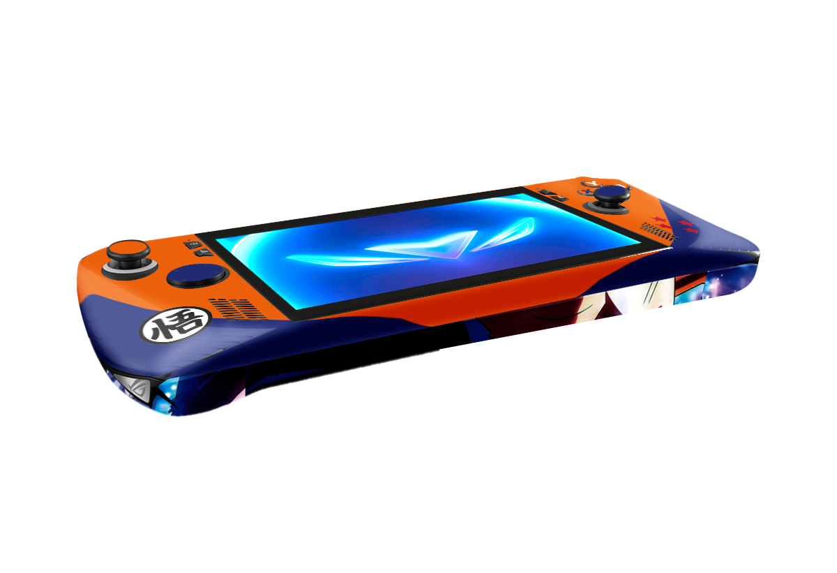 Dragon Ball Goku Asus Rog Ally X Handheld Gaming Computer Skin