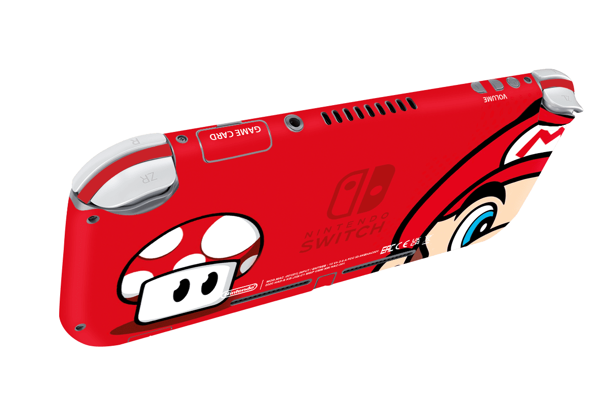 Super Mario Skin Nintendo Switch Lite Xonebrand
