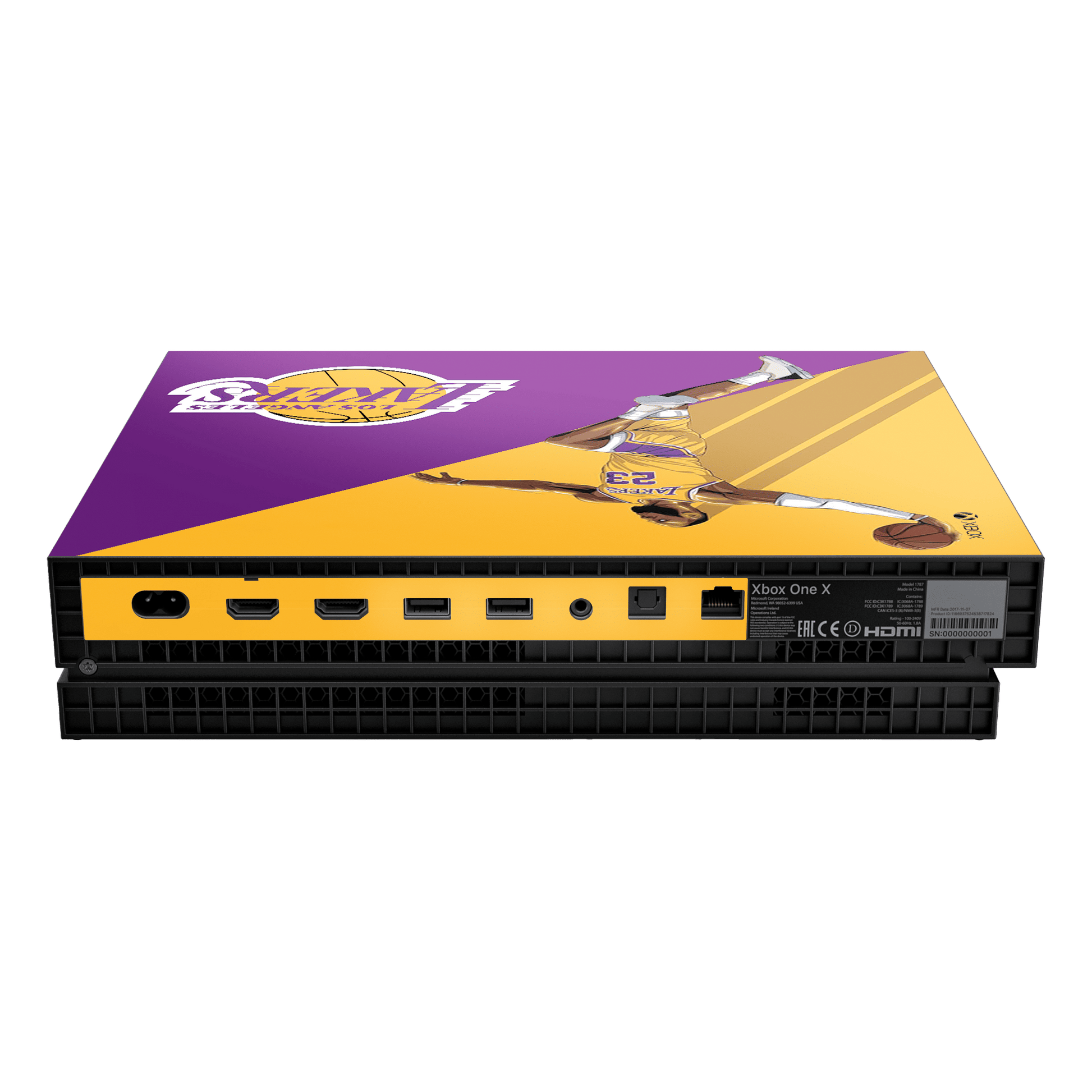 Lakers Skin Xbox One X