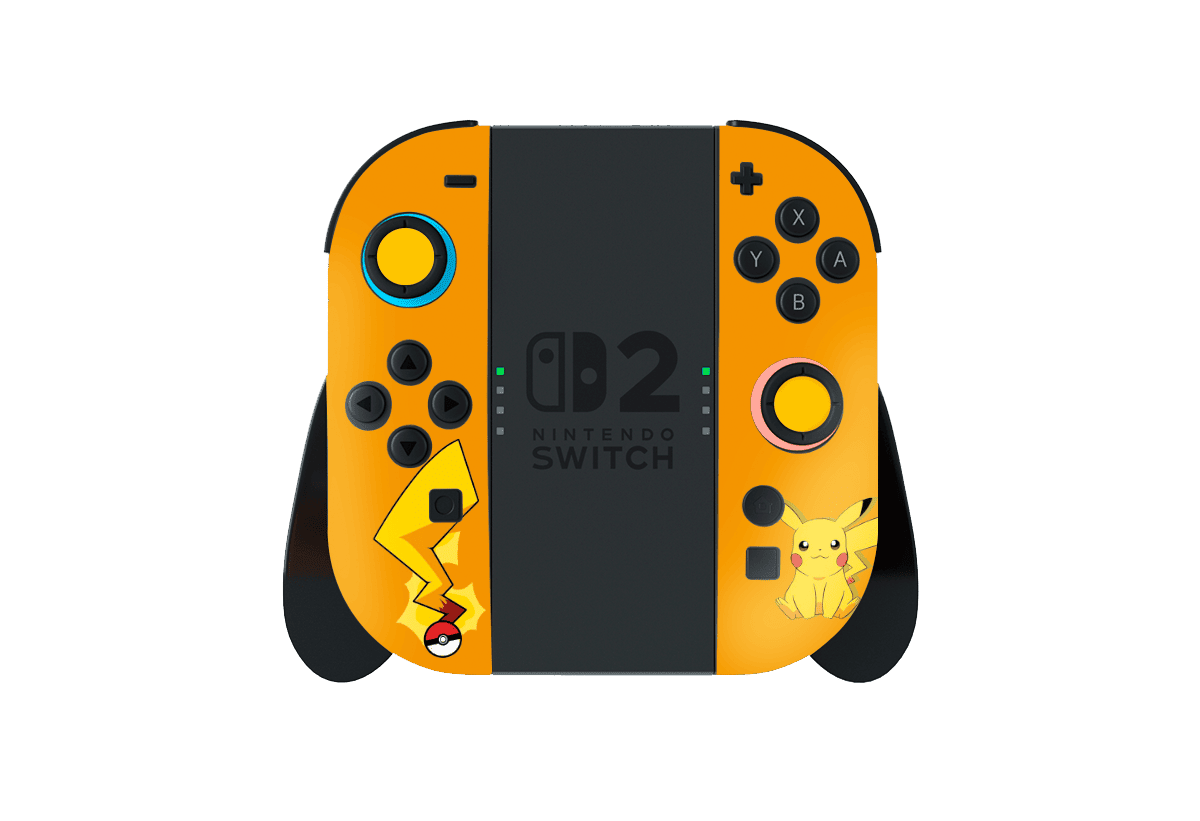 Pokemon Pikachu Skin Nintendo Switch 2 (2025)