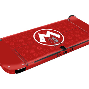 Mario Bros Icons Nintendo Switch Oled (2021) Skin