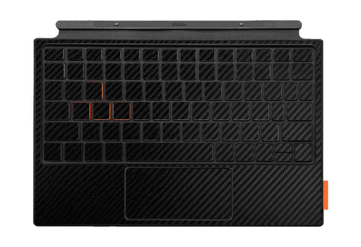 Fibra Carbono Negro OneXPlayer X1 Skin Xonebrand