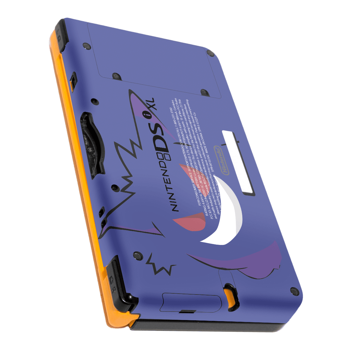 Pokemon Gengar Nintendo DSI XL 2010 Skin