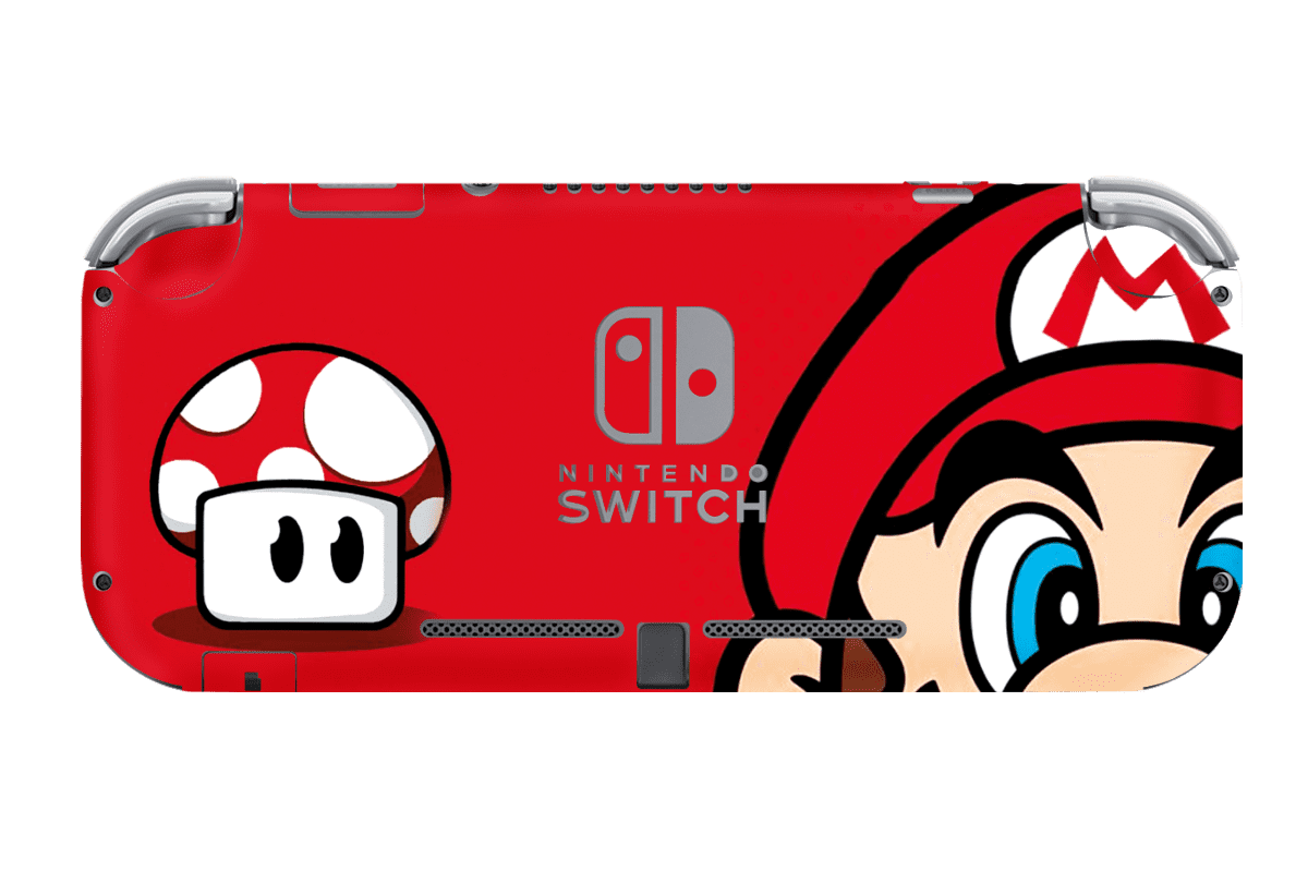 Super Mario Nintendo Switch Lite Skin