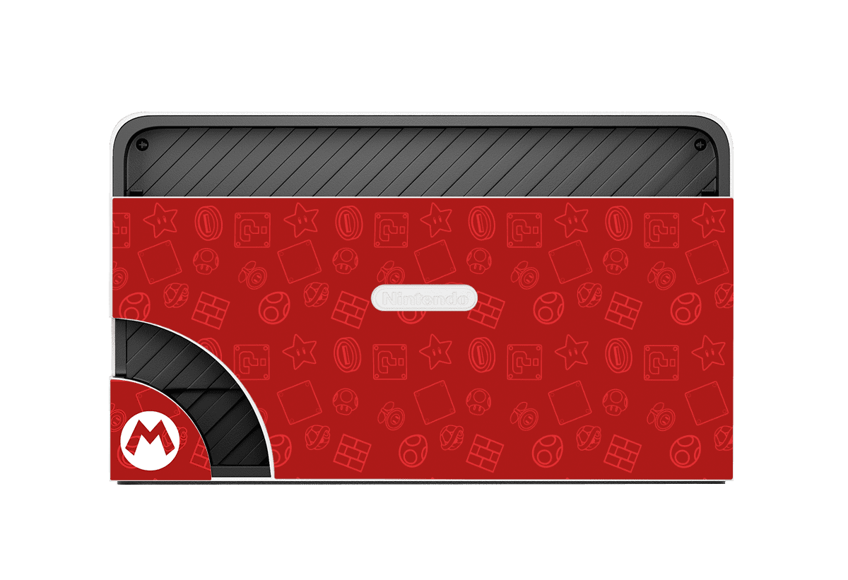 Mario Bros Icons Nintendo Switch Oled (2021) Skin