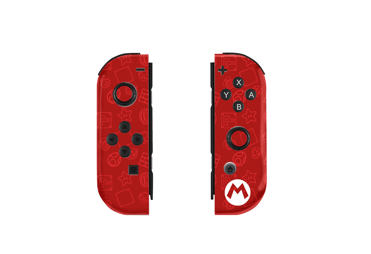 Mario Bros Icons Nintendo Switch Oled (2021) Skin