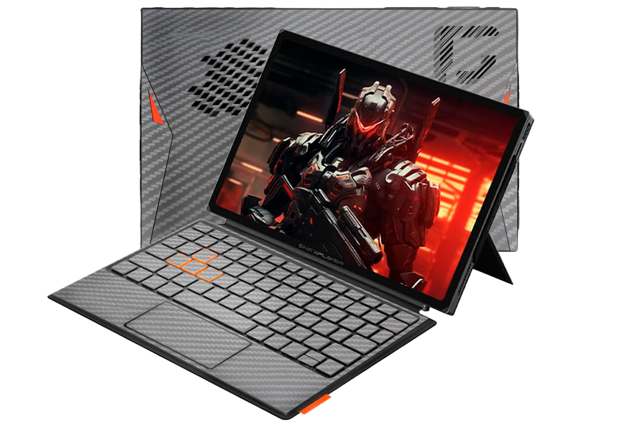Fibra Carbono Gris OneXPlayer X1 Skin Xonebrand