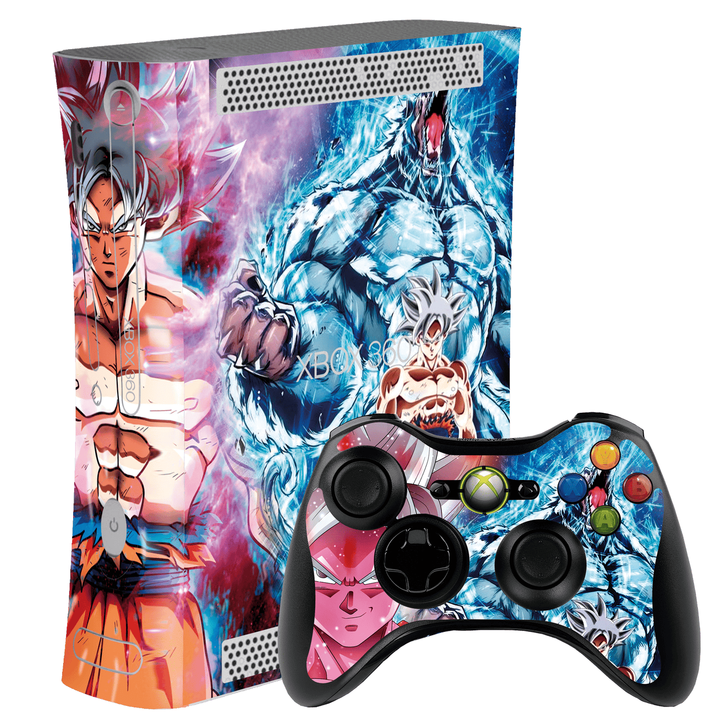 Dragon Ball Goku Xbox 360 Fat Bundle Skin