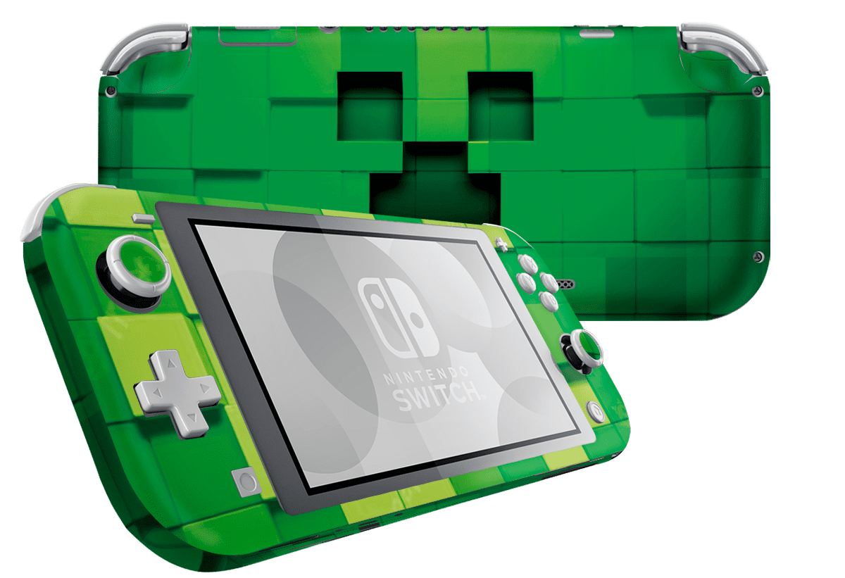 Minecraft Nintendo Switch Lite Skin