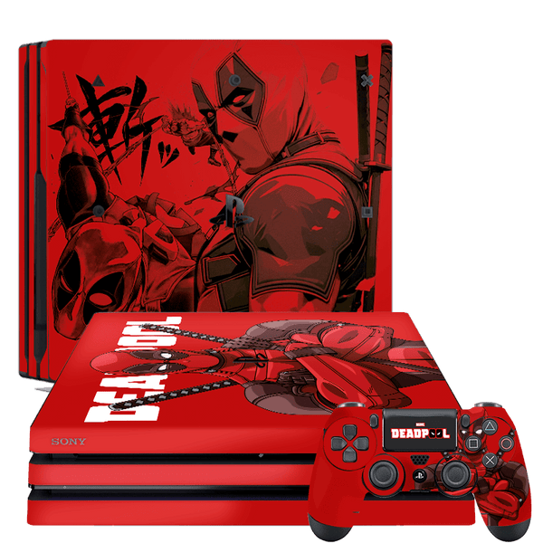 Deadpool Skin Playstation 4 Pro